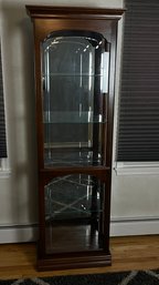 Beautiful Curio Cabinet With Glass Shelves