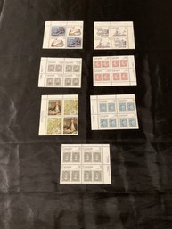 Canadian Stamps- Block Plates