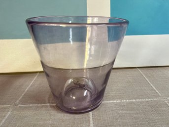 Lavender Glass Vase/ice Bucket