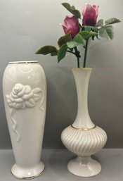 2 Nice Lenox Vases