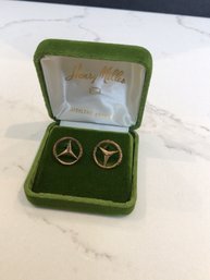 Vintage Mercedes Benz Sterling Cuff Links