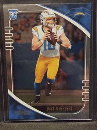 2020 Panini Absolute Justin Herbert Rookie Card - M