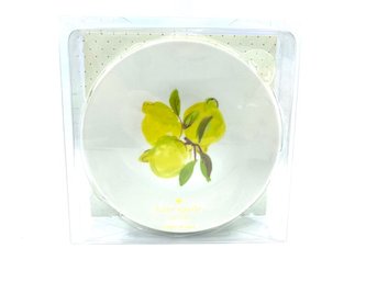 New In Box Kate Spade Lemon Tidbit Plate Set - Orig. $30.00