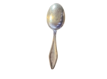 Sterling Silver Baby Spoon With Hallmark