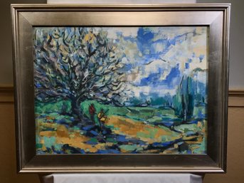 Original James Pascucci Painting - Hunters - Oil On Board - 29' X 23' - SKU: AA75-10379