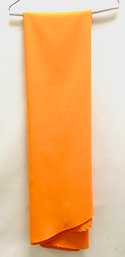 Vintage Pristine Orange Tablecloth