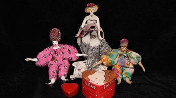 MIXED LOT OF 1980'S VINTAGE PIECES (VALENTINES DAY IS FAST APPROACHING YA KNOW)