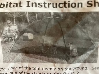 Happy Habitat Pet Tent For Outdoor Play