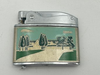 Vintage 1950s 'BALD PEAK COLONY CLUB' Golf Club Advertising Lighter