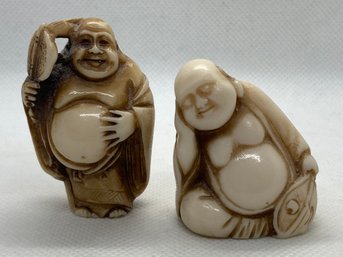 Vintage Chinese Miniature Carved Buddha Figures