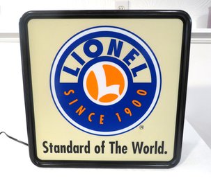 Lionel Train Standard Of The World Sign