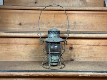 A Vintage/Antique Railroad Lantern By Adlake