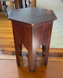 Antique 19th C. American Arts And Crafts Taboret Table