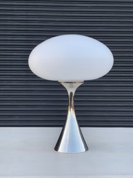 Vintage Laurel Glass Shade Mushroom Table Lamp