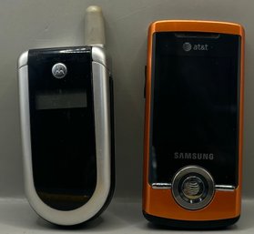 Motorola V & Samsung Att Slider