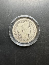 1915 Silver Barber Quarter