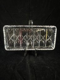 Cut Glass Trinket Tray