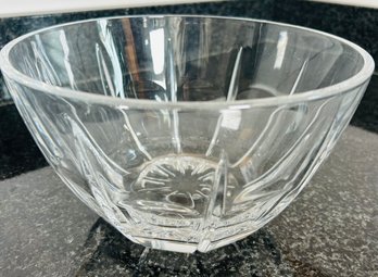 Heavy Glass Crystal Bowl 5' Height