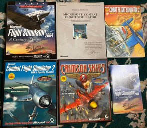 Flight Simulator Software/game Books