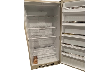 Upright Storage Freezer With Adjustable Shelving