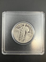 Beautiful 1930 Standing Liberty Silver Quarter