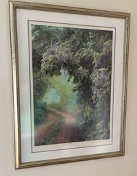 Wisteria Road Photograph By Peter Simon, Signed And Numbered