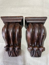 Curtain Scroll Rod Holders