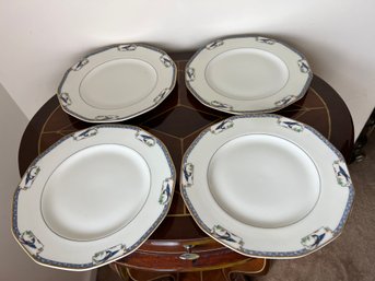 Theodore Haviland 'Calcutta' 8.5' Limoges Plates - Set Of Four