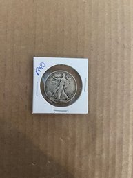 Beautiful 1940 Walking Liberty Silver Half Dollar 90 Silver Coin