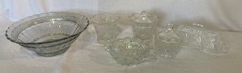 Clear Glass Serving Pieces