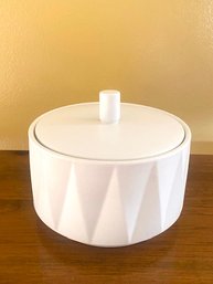 Beautiful Kate Spade Castle Peak Cream Lidded Jar By Lenox