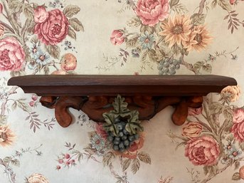 Set Of 4 Antique Wooden Wall Shelves (See Inside)