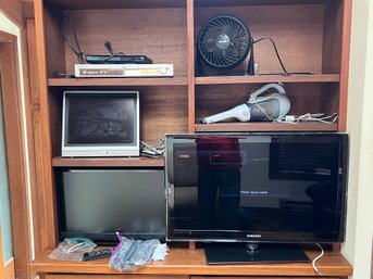 Lot Of Electronics Including A Samsung TV