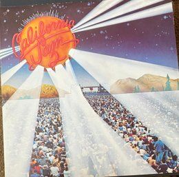 California Jam 2  PC2 35389 - 2 Record Set 1978 - Aerosmith- Heart - Santana