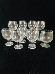 Misc Stemmed Glass Lot