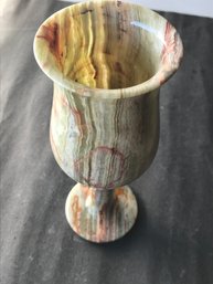 Tall Onyx Cup, 8 Inch Tall By 3 Inch