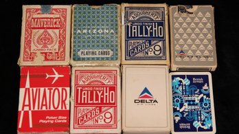 LOT OF MID CENTURY MODERN PLAYING CARDS