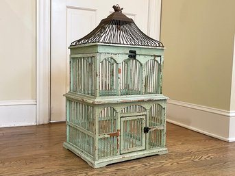 A Vintage Bird Cage