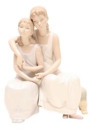 Lladro My Sister My Friend Glossy Porcelain Figurine $800