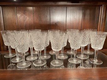 Set Of 16 Waterford Alana Water  Wine Goblets. ( Waterford 1)