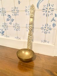 Vintage Brass Spoon Wall Hanging