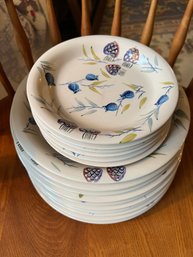 Dinner Ware- Artists Touch- Summer Splendor