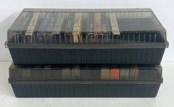 Vintage Audio Cassette Tapes With Cases