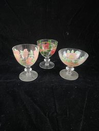 Hand Painted Glasses Lot