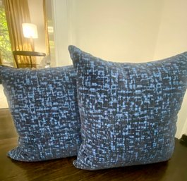 Pair Of Lillian August Throw Pillows