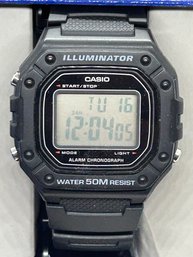 New In Box Men's CASIO ILLUMINATOR ALARM CHRONOGRAPH