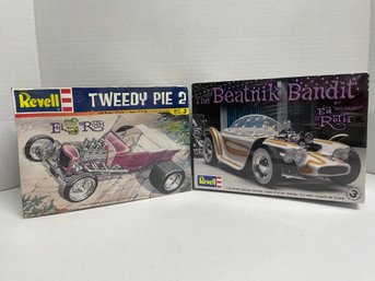 Revell, Pair Of Ed Roth 1/25 Scale Model Kits: Tweedy Pie & Beatnik Bandit (#170)