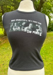 100 Percent Cotton Made In USA Bruce Springsteen & The E Street Band Women's Vintage Size Small T-Shirt 2002