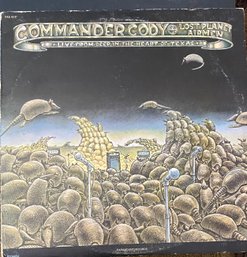 COMMANDER CODY & LOST PLANET AIRMEN, Live From Texas- 1974 RECORD- PAS1017 - VG CONDITION