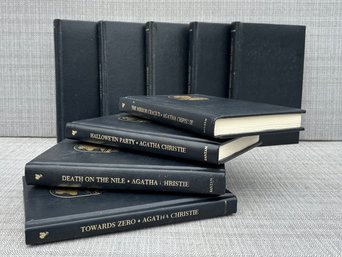 A Leather Bound Agatha Christie Collection
